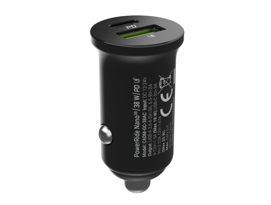 EAN 5904326375840 - Green Cell GC CADM-GC-38AC - USB-Ladegeraet 38 W 1x USB-C USB-A schwarz Linterna, GPS, Auriculares, Teléf imagen 3