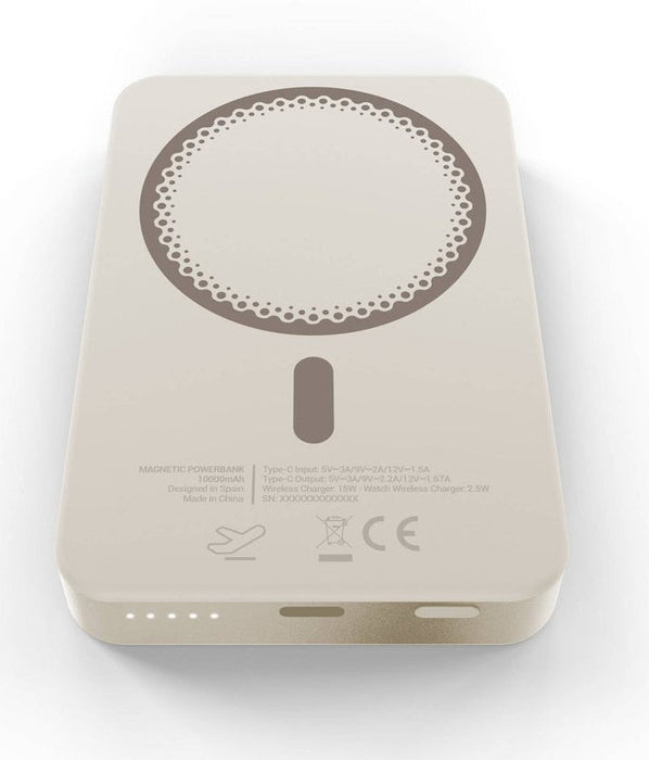 EAN 8432426500796 - Energy Sistem Magnetic Powerbank 10000 mAh Cargador inalámbrico Champán imagen 2