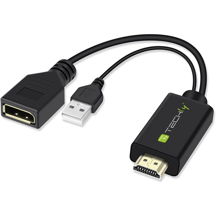 EAN 8051128109542 - Techly ICOC HDMI-DP12A convertidor de señal de vídeo 4096 x 2160 Pixeles imagen 1