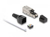 EAN 4043619870615 - DeLOCK 87061 conector Negro, Metálico imagen 1