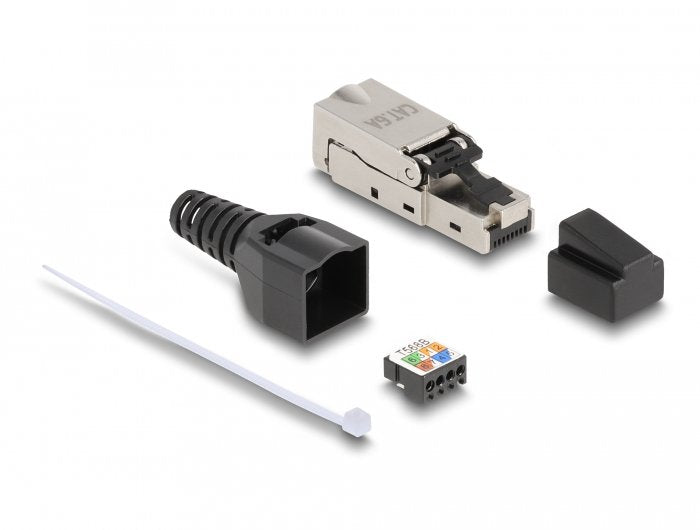 EAN 4043619870615 - DeLOCK 87061 conector Negro, Metálico imagen 1