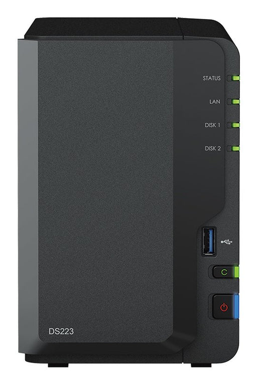 EAN 0846504004775 - Synology DiskStation DS223 servidor de almacenamiento NAS Escritorio Realtek RTD1619B 2 GB DDR4 0 TB imagen 2