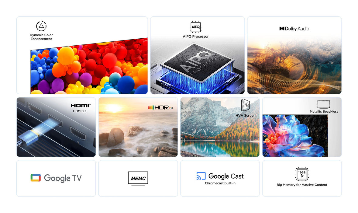 EAN 5901292528386 - TCL P6K 55P6K Televisor 139,7 cm (55") 4K Ultra HD Smart TV Wifi Metálico imagen 6