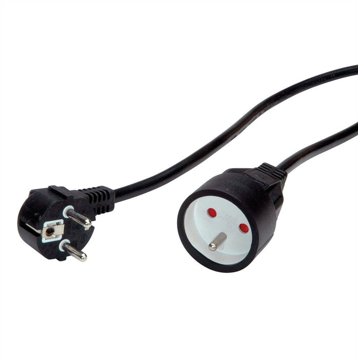EAN 7630049610385 - VALUE 19.99.1172 cable de transmisión Negro 10 m CEE7/7 imagen 1