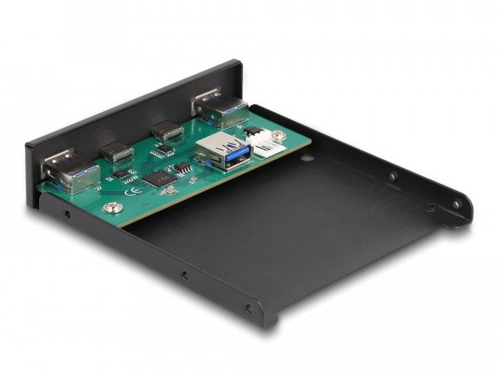 EAN 4043619641550 - DeLOCK 64155 panel bahía disco duro 8,89 cm (3.5") E / S de los puertos del panel Negro imagen 3