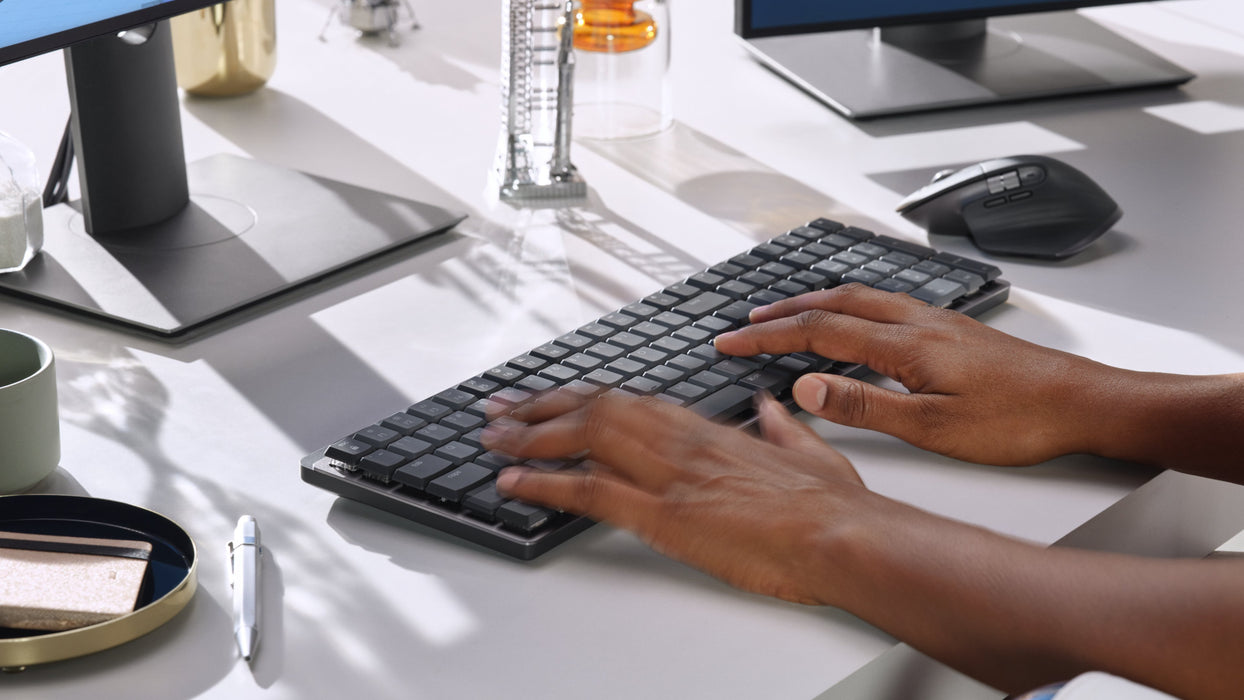 EAN 5099206103030 - Logitech 920-010750 teclado Oficina RF Wireless + Bluetooth QWERTZ Alemán Grafito imagen 6