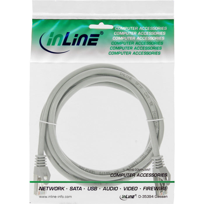 EAN 4043718007790 - InLine 72503 cable de red Gris 3 m Cat5e SF/UTP (S-FTP) imagen 3