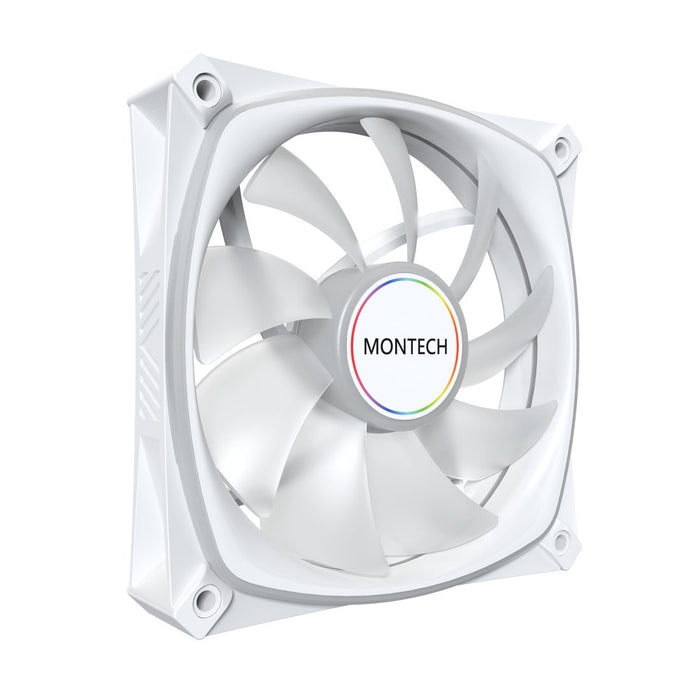 EAN 4710562742527 - Montech AX120 PRO Carcasa del ordenador Ventilador 12 cm Blanco 3 pieza(s) imagen 2