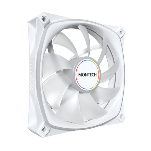 EAN 4710562740875 - Montech AX120 PRO Carcasa del ordenador Ventilador 12 cm Blanco 1 pieza(s) imagen 2