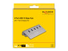 EAN 4043619641826 - DeLOCK 64182 hub de interfaz USB 3.2 Gen 2 (3.1 Gen 2) Type-A 10 Mbit/s Gris imagen 5