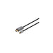 EAN 766623354851 - Manhattan 354851 adaptador de cable de vídeo 3 m USB Tipo C Negro, Plata imagen 1