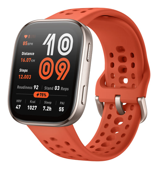 EAN 6970100377859 - Amazfit Bip 6 Red 5 cm (1.97") AMOLED Digital 390 x 450 Pixeles Pantalla táctil Oro GPS (satélite) imagen 2