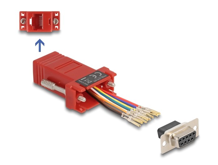 EAN 4043619671069 - DeLOCK 67106 tarjeta y adaptador de interfaz RJ-45 imagen 1