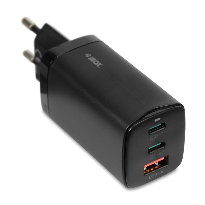 EAN 5903968680619 - iBox ILUC65B cargador de dispositivo móvil Universal Negro Corriente alterna Carga rápida Interior imagen 10