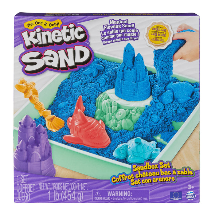 EAN 0778988404935 - Kinetic Sand KNS ACK Sandbox Set V2 Blue FR GML imagen 7