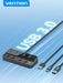 EAN 6922794774445 - Vention CHWBF hub de interfaz USB 3.2 Gen 1 (3.1 Gen 1) Type-A 5000 Mbit/s Negro imagen 2