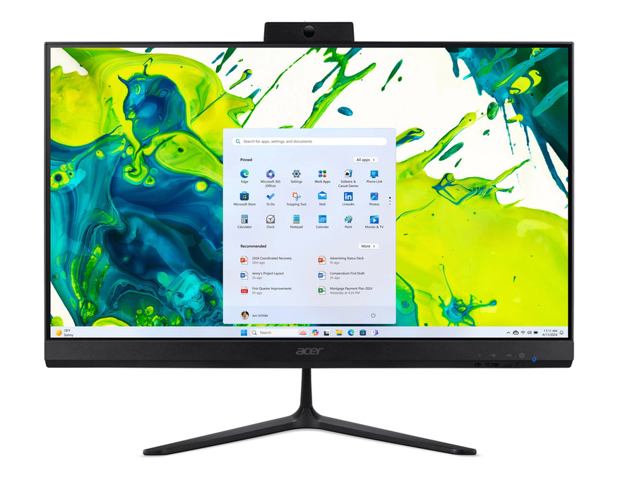 EAN 4711721100134 - Acer Aspire C24B-GCZN 23" RYZEN3 8/256 W11 imagen 1