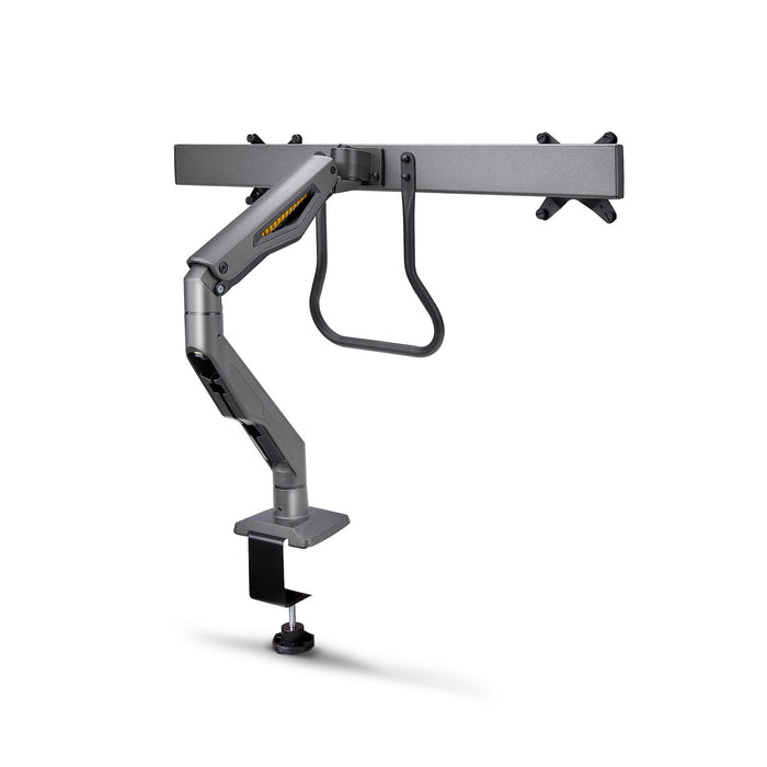 EAN 65030906340 - StarTech.com H2M1AS2-MONITOR-ARM soporte para monitor 68,6 cm (27") Escritorio Negro imagen 2
