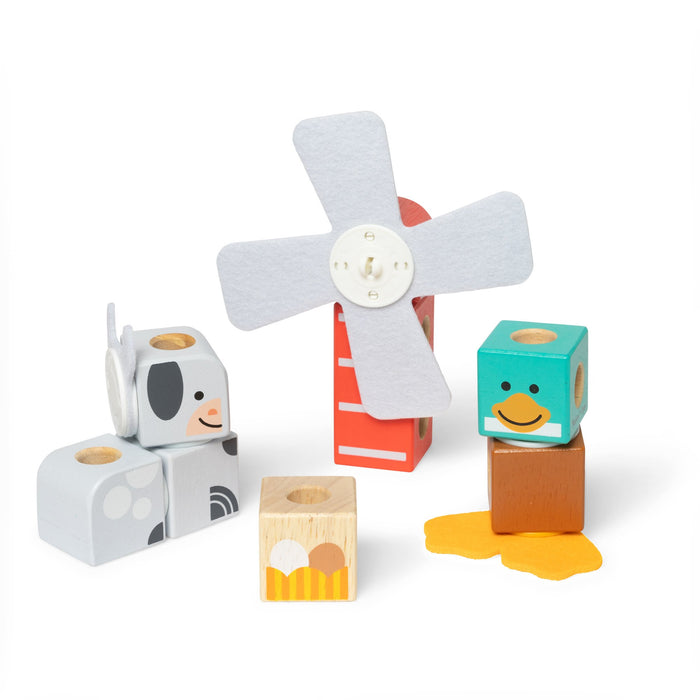 EAN 681147005471 - Melissa & Doug MDT BBN Blockables Farm Friends GML imagen 1