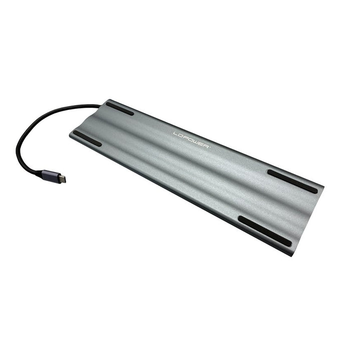 EAN 4262443280074 - LC-Power LC-HUB-C-MULTI-8 base para portátil y replicador de puertos Alámbrico USB 3.2 Gen 1 (3.1 Gen 1)  imagen 4