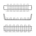 EAN 65030905510 - StarTech.com S1MB-DESK-CABLE-TRAY organizador de cables Jaula para cables 1 pieza(s) imagen 2