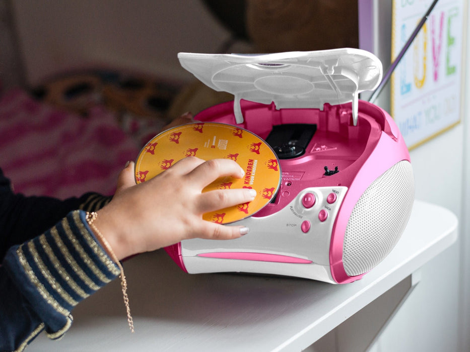 EAN 8711902044949 - Lenco SCD-24PK kids Portátil Rosa, Blanco imagen 11
