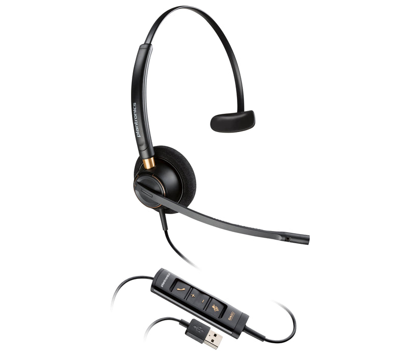 EAN 0197029632876 - HP Poly EncorePro 515 Monoaural with USB-A Headset Alámbrico Diadema Oficina/Centro de llamadas USB tipo  imagen 1