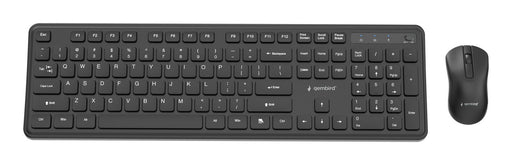 EAN 8716309136808 - Gembird KBS-WPS-01 teclado Ratón incluido Oficina RF inalámbrico QWERTY Internacional de EE.UU. Negro imagen 2
