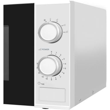 EAN 5906006936006 - Amica AMGF17M2GW microondas Blanco, Negro Microondas con grill Encimera 17 L 700 W imagen 3