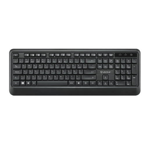 EAN 8436617921629 - UNYKAch COMBO UK39 Wireless teclado Ratón incluido Hogar / Oficina RF inalámbrico QWERTY Portugués Negro imagen 2