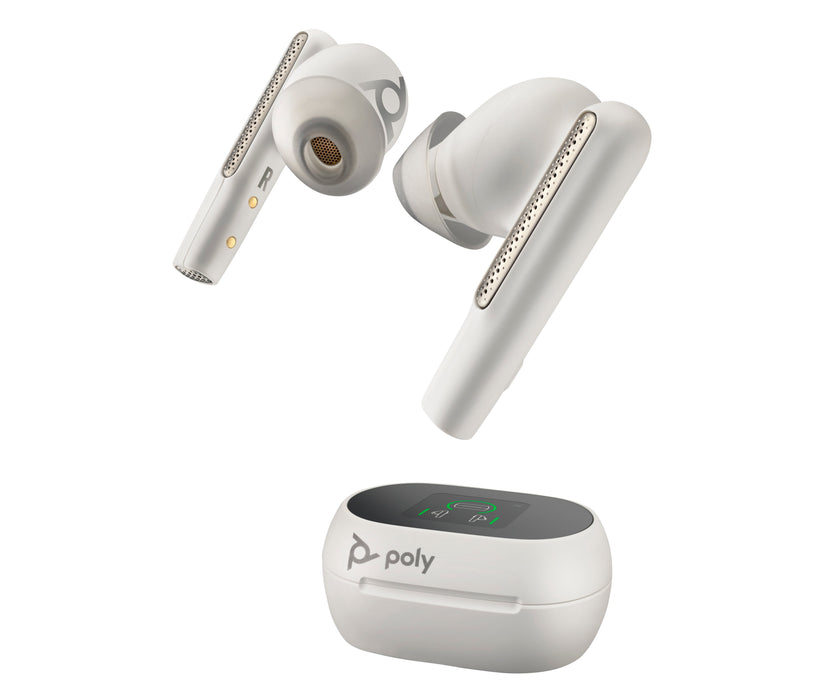 EAN 0197497838626 - HP Poly Voyager Free 60/60+ Microsoft Teams Certified White Earbuds (2 Pieces) imagen 5