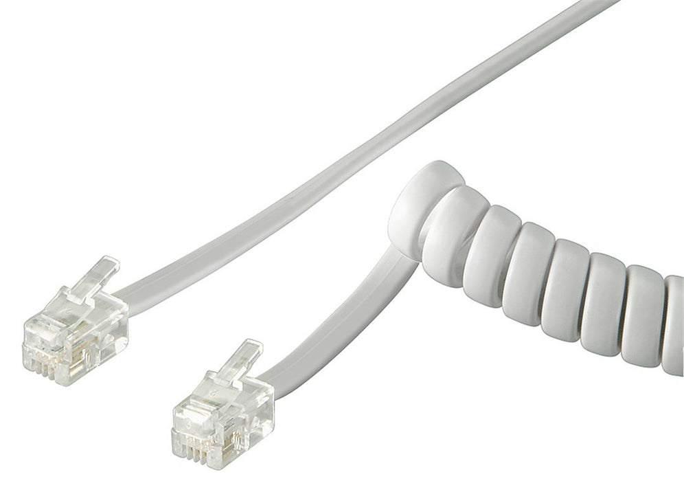 EAN 4040849502460 - Goobay 50246 cable telefónico 2 m Blanco imagen 1