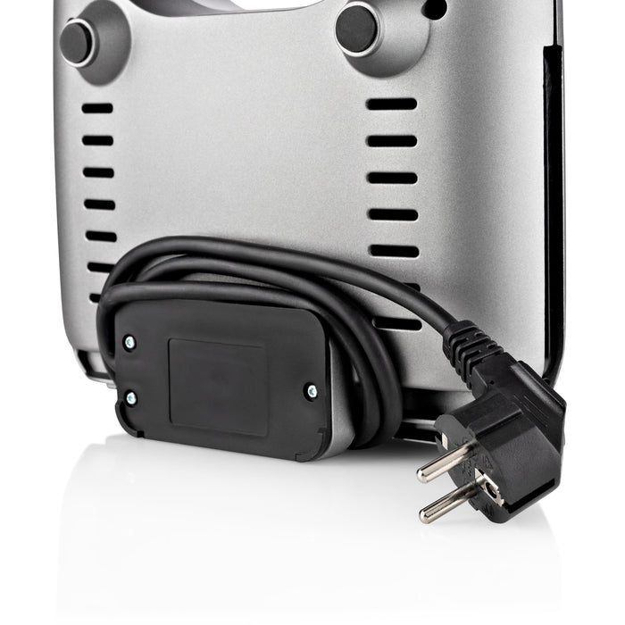 EAN 8713016082497 - Princess 127003 sandwichera 750 W Negro, Plata imagen 10