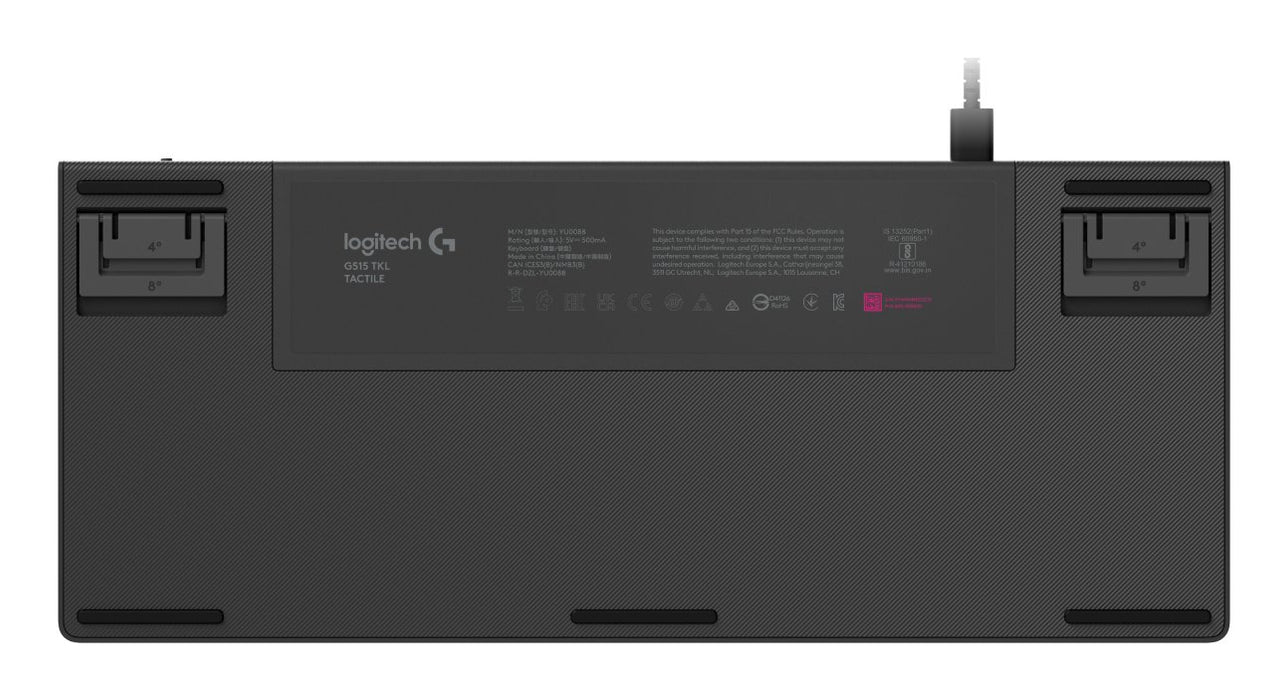 EAN 5099206123151 - Logitech G G515 teclado Juego USB QWERTY Nórdico Negro imagen 5