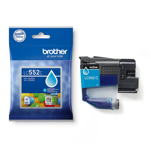 EAN 4977766843225 - Brother LC552C cartucho de tinta 1 pieza(s) Original Cian imagen 2