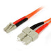 EAN 0065030797764 - StarTech.com FIBLCSC1 Cable de fibra óptica e InfiniBand Naranja imagen 1