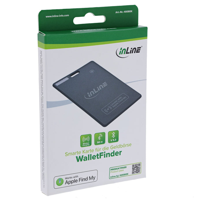 EAN 4043718336180 - InLine 40080K localizador o rastreador GPS Universal Tarjeta inteligente localizadora Negro imagen 4