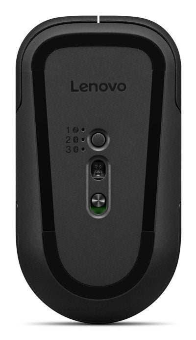 EAN 0195892125525 - Lenovo Pro Plus 6050 ratón Oficina Ambidextro RF Wireless + Bluetooth Óptico 2400 DPI imagen 3