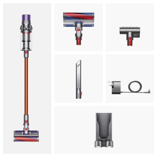 EAN 5025155136287 - Dyson Cyclone V10 Fluffy Aspiradora escoba 2 en 1 Batería Secar Sin bolsa 0,77 L Cobre, Níquel imagen 2