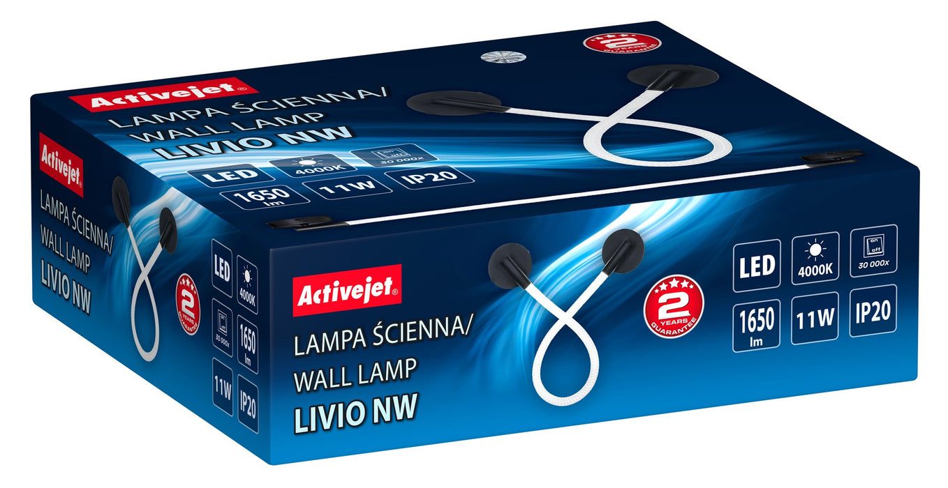 EAN 5901443122746 - Activejet AJE-LIVIO NW iluminación de pared 11 W imagen 12