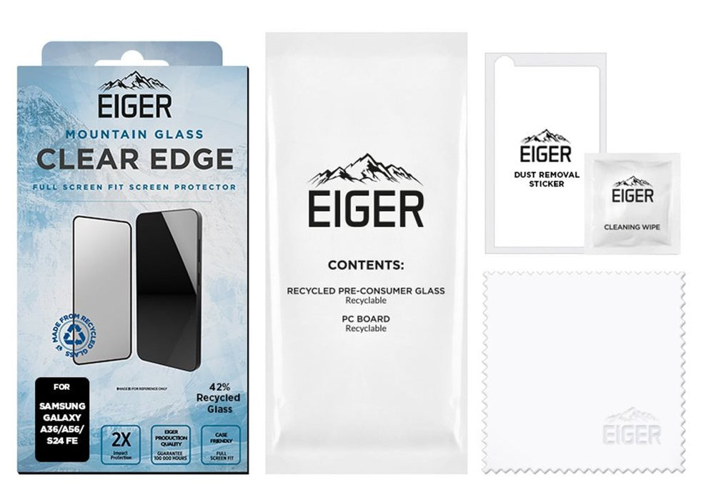EAN 5055821780988 - EIGER EGSP01032 protector de pantalla o trasero para teléfono móvil Samsung 1 pieza(s) imagen 3