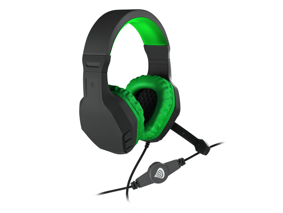 EAN 5901969407372 - GENESIS Argon 200 Auriculares Alámbrico Diadema Juego Negro, Verde imagen 3