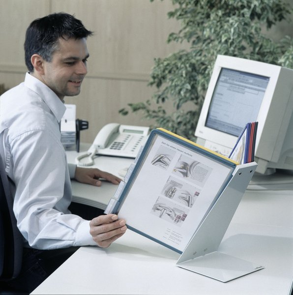 EAN 4005546502588 - Durable VARIO soporte para mostrar documentos Escritorio Retrato A4 imagen 3