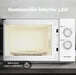 EAN 8426156019154 - Grunkel MW-25EASY microondas Blanco Solo microondas Encimera 25 L 850 W imagen 3