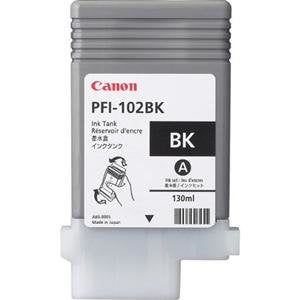 EAN 0013803058321 - Canon PFI-102BK cartucho de tinta 1 pieza(s) Original Negro imagen 1