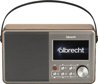 EAN 4032661278623 - Albrecht DR 862 Portátil Digital Gris, Madera imagen 1