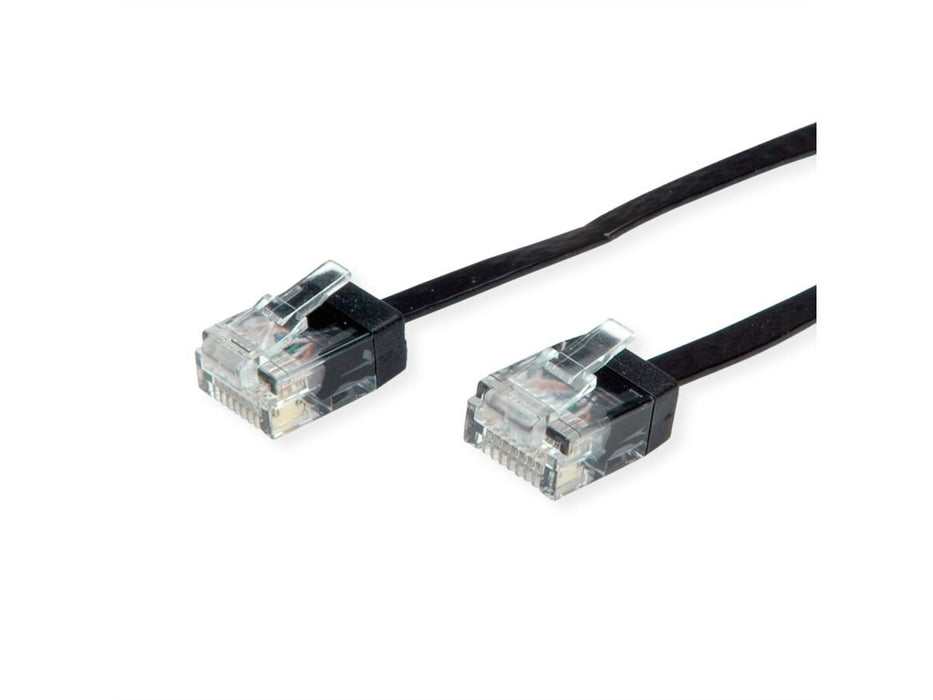 EAN 7630049631939 - ROLINE 21.15.2190 cable de red Negro 0,5 m Cat6a U/UTP (UTP) imagen 1
