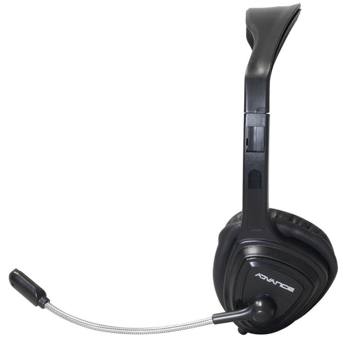 EAN 3700104414914 - ADVANCE MIC-S765 auricular y casco Auriculares Alámbrico Diadema Oficina/Centro de llamadas Negro imagen 2