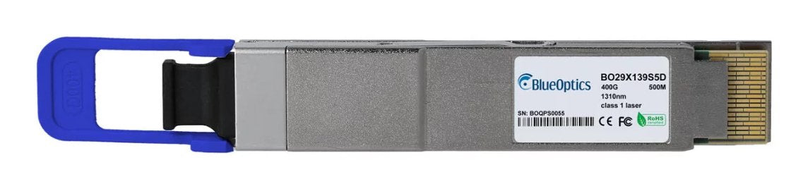 EAN 4063232270906 - BlueOptics MMS1V00-WM-BO red modulo transceptor Fibra óptica 400000 Mbit/s QSFP-DD imagen 1