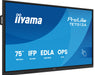 EAN 4948570125746 - iiyama TE7513A-B2AG pantalla de señalización Panel plano interactivo 190,5 cm (75") Wifi 500 cd / m² 4K U imagen 1